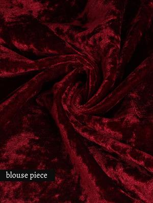 paisley woven saree with blouse - 10003210 - Standard Image - 4