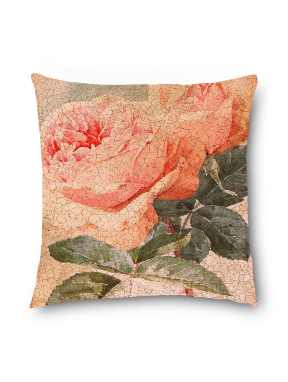 multicolored polyester cushion cover