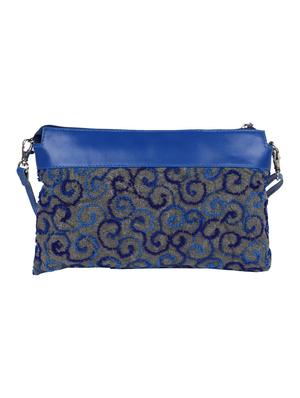 multi cotton embroidered sling bag - 10008112 - Standard Image - 2