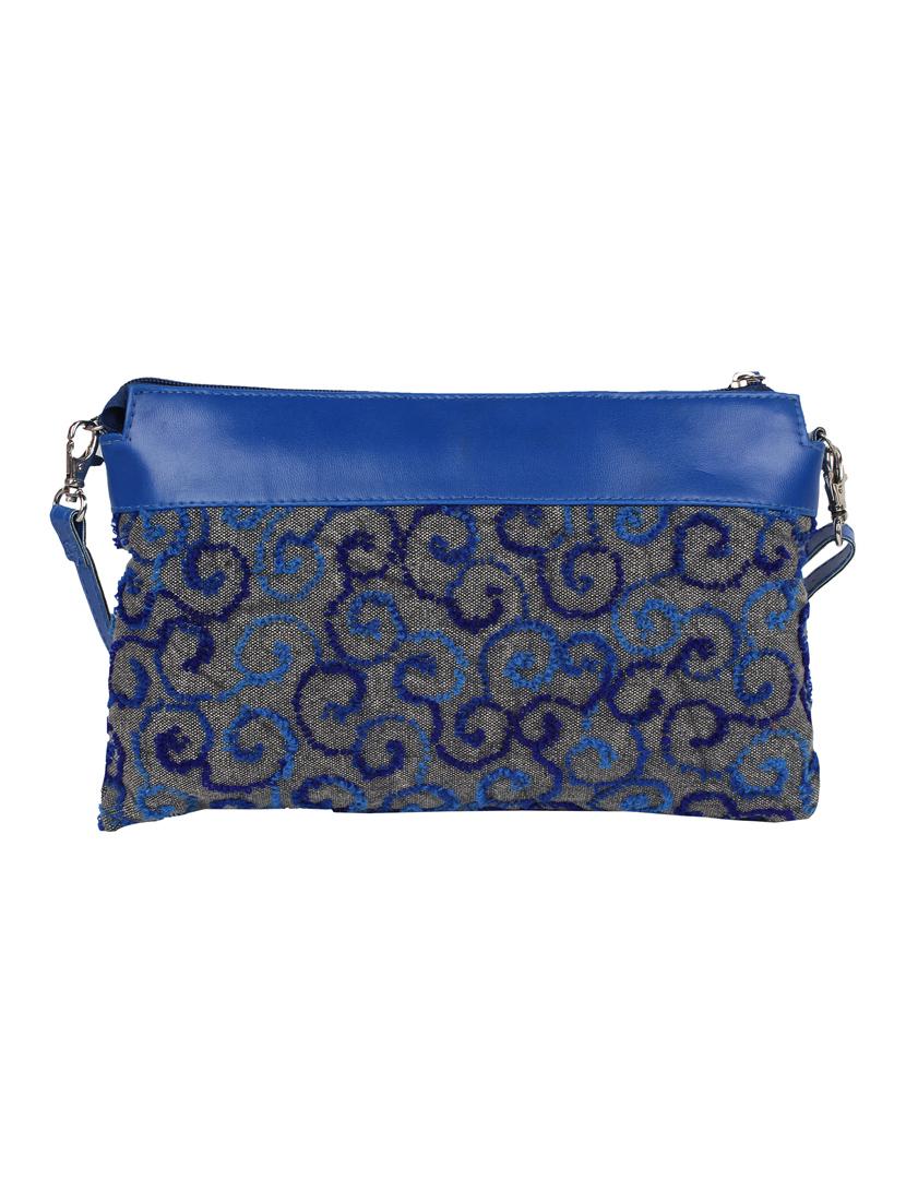 multi cotton embroidered sling bag - 10008112 - Zoom Image - 2