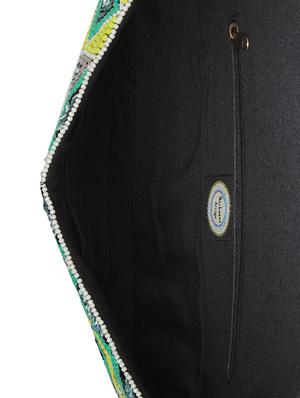 multi-colored bead clutch - 10008127 - Standard Image - 3