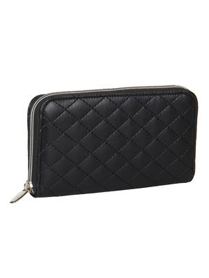 black leatherette wallets & card holder - 10008178 - Standard Image - 5