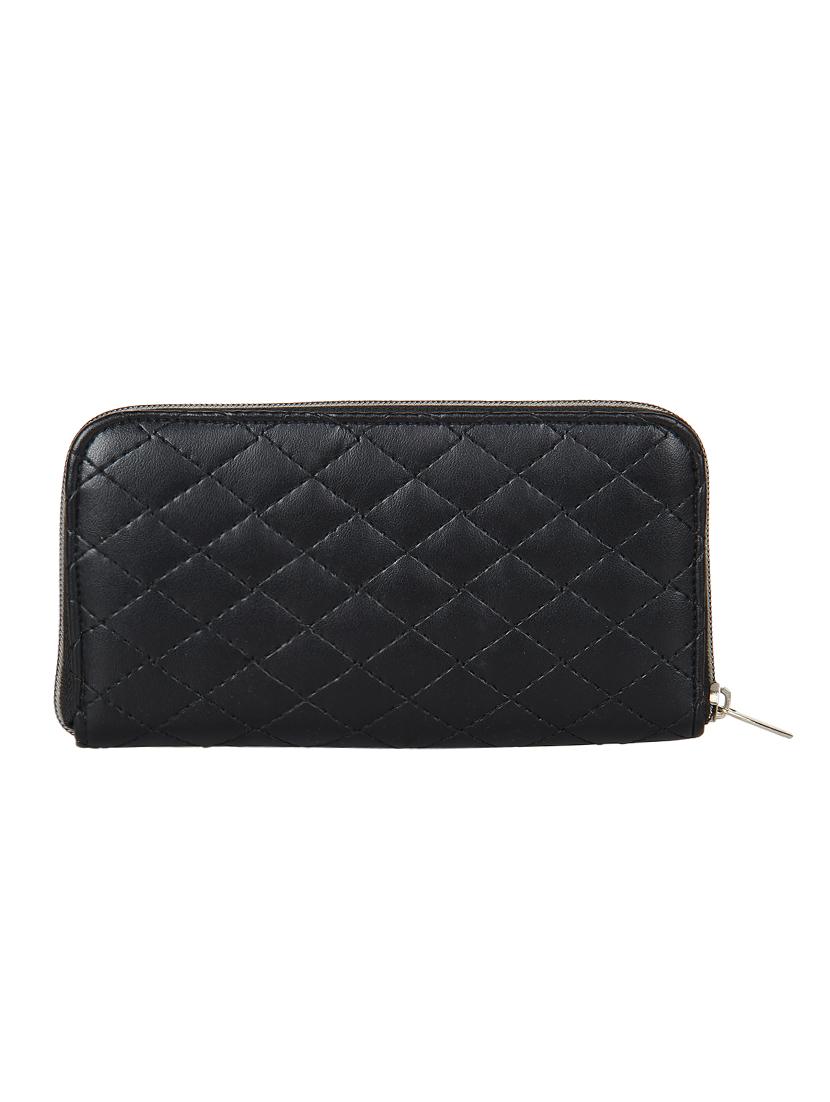 black leatherette wallets & card holder - 10008178 - Zoom Image - 2