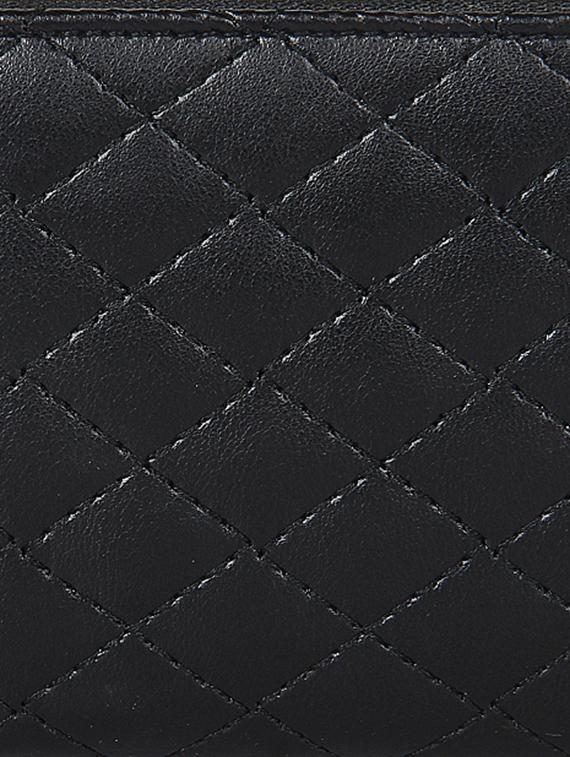 black leatherette wallets & card holder - 10008178 - Zoom Image - 4