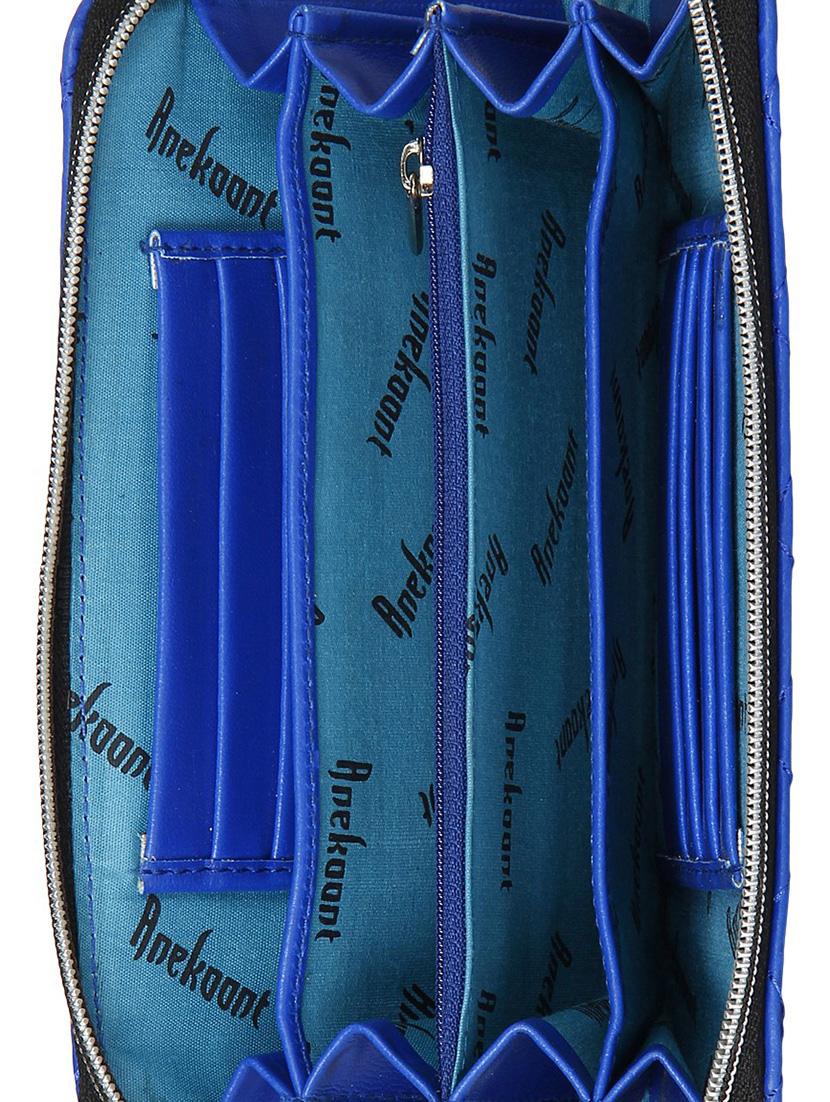 blue leatherette wallets & card holder - 10008179 - Zoom Image - 3