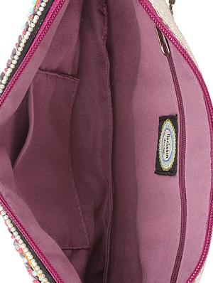 multi-colored sequin & bead clutch - 10008229 - Standard Image - 3