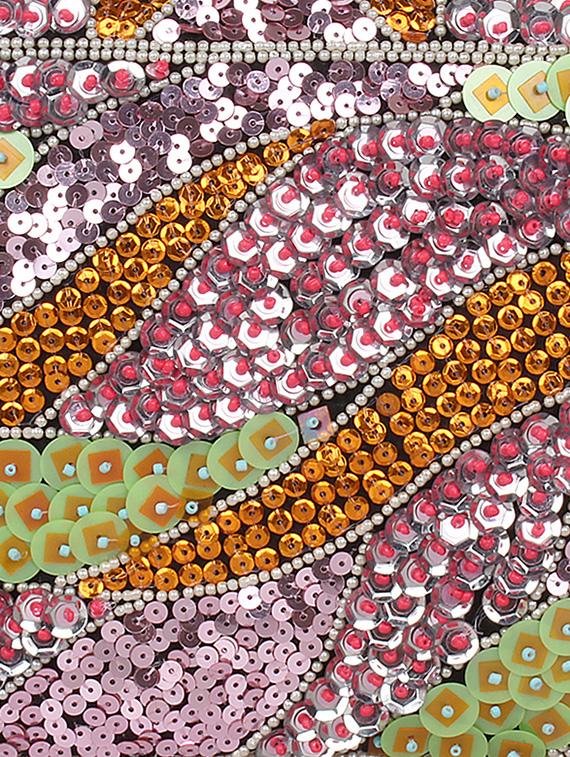 pink cotton ethnic clutch - 10008231 - Zoom Image - 4