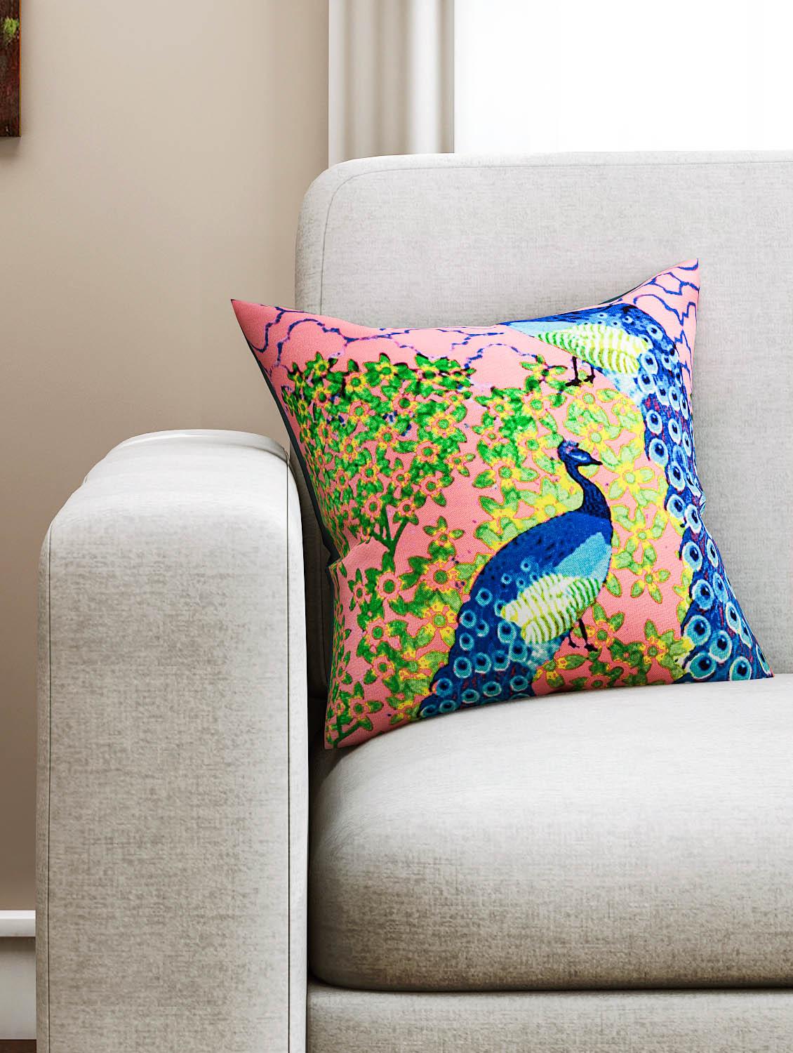 sej abstract pink hd digital premium 16 by 16 inch cushion cover 1 pc(sbccdp006) - 10014037 - Zoom Image - 1