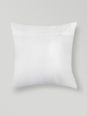 blue polyester printed ethnic cushion cover - 1001481 - Standard Image - 2