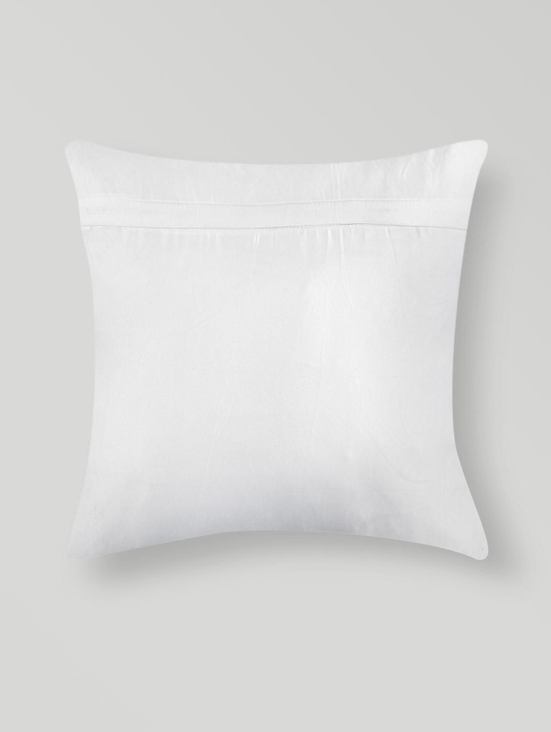 blue polyester printed ethnic cushion cover - 1001481 - Zoom Image - 2