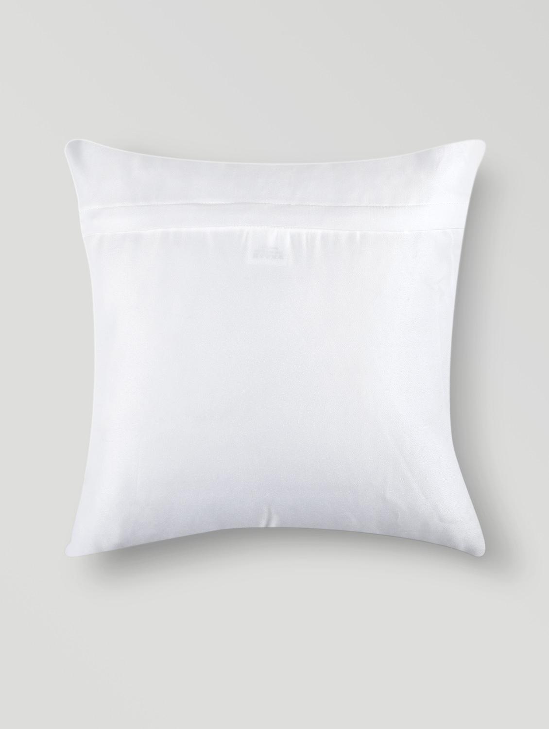 multicolored polyester printed knit cushion cover - 1001507 - Zoom Image - 2