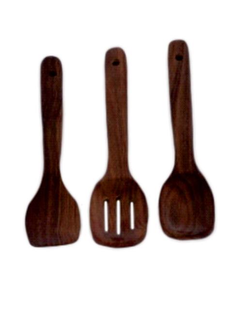 wooden spatula set - 3 pcs - 10032539 - Standard Image - 1