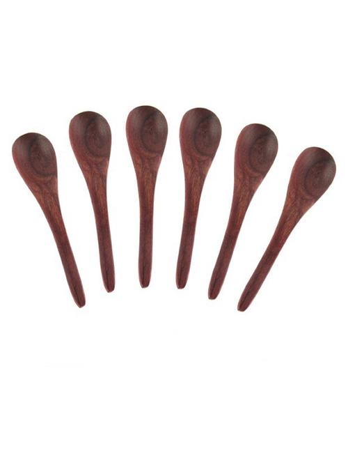 wooden soup spoons - pack of 6 - 10032543 - Standard Image - 1