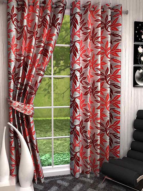 k decor beautiful polyester window curtain - 1 pc (wcn1-080) - 10033575 - Standard Image - 1
