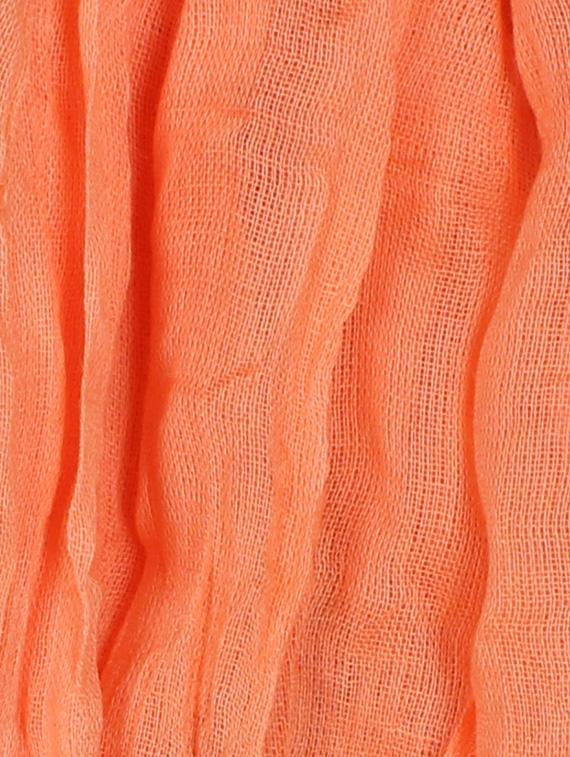 orange cotton scarf - 10038228 - Zoom Image - 2