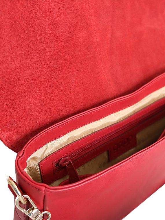red quilted leather sling bag - 10048716 - Zoom Image - 3