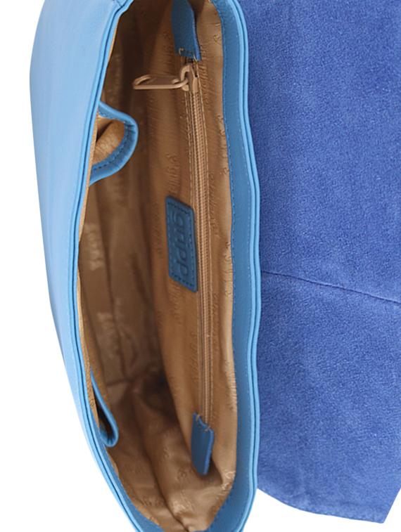 blue quilted leather sling bag - 10048717 - Zoom Image - 3