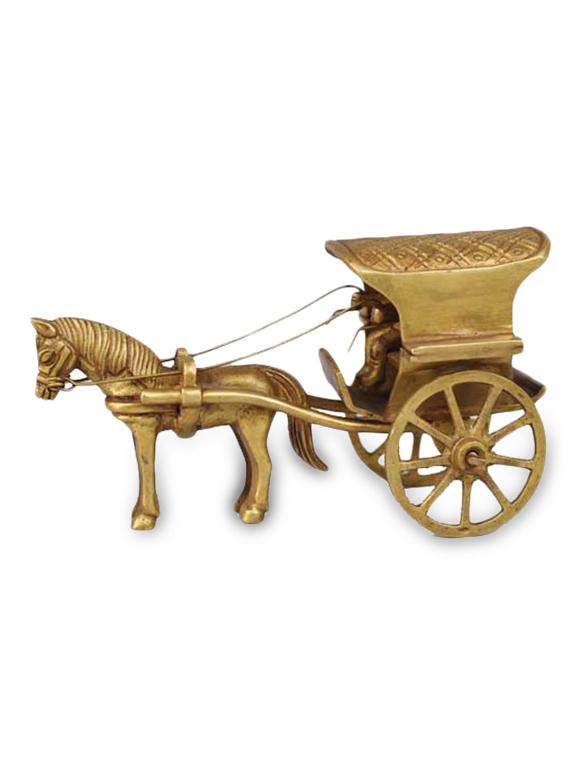 Horse cart (16 cm X 9 cm X 8 cm ) - 10060827 - Zoom Image - 1