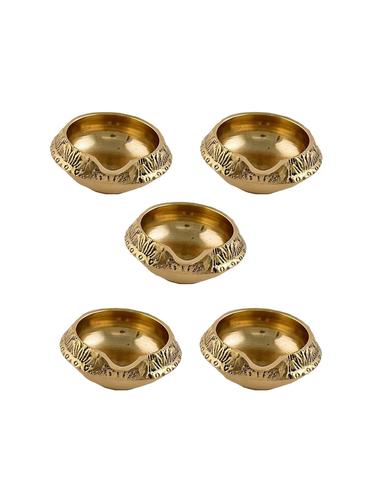 Kuber Deep Diya Sacred Prayer Collection Set Of 5 - 10067596 - Very Small Image - 1