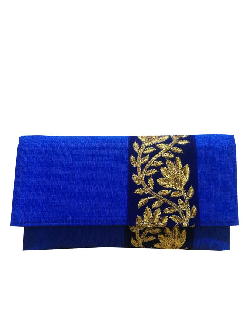 blue net clutch - 10079521 - Zoom Image - 1