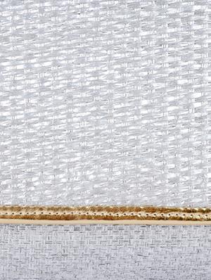 silver jute clutch - 10079540 - Standard Image - 4