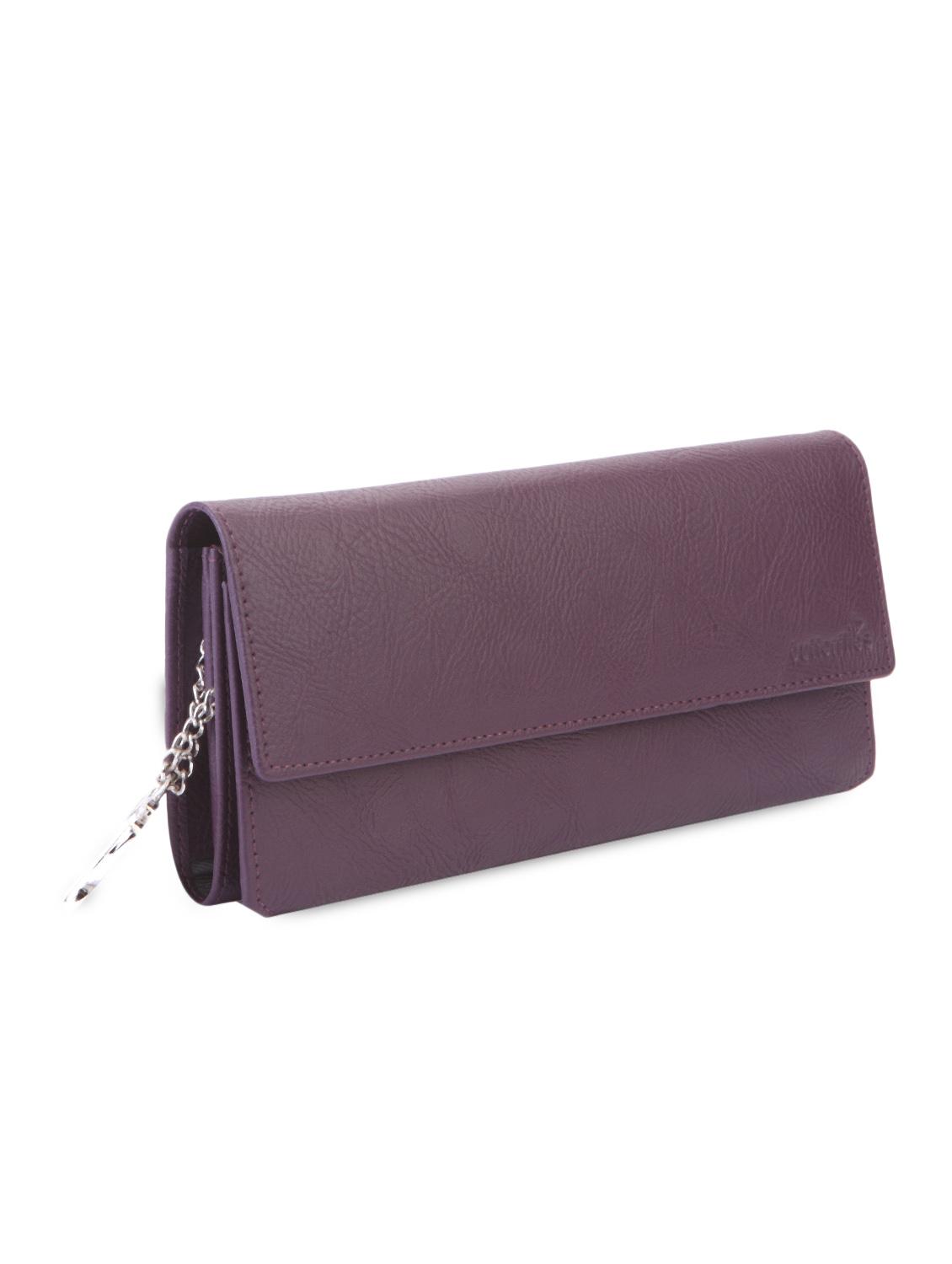 purple leatherette wallet - 1008006 - Zoom Image - 5