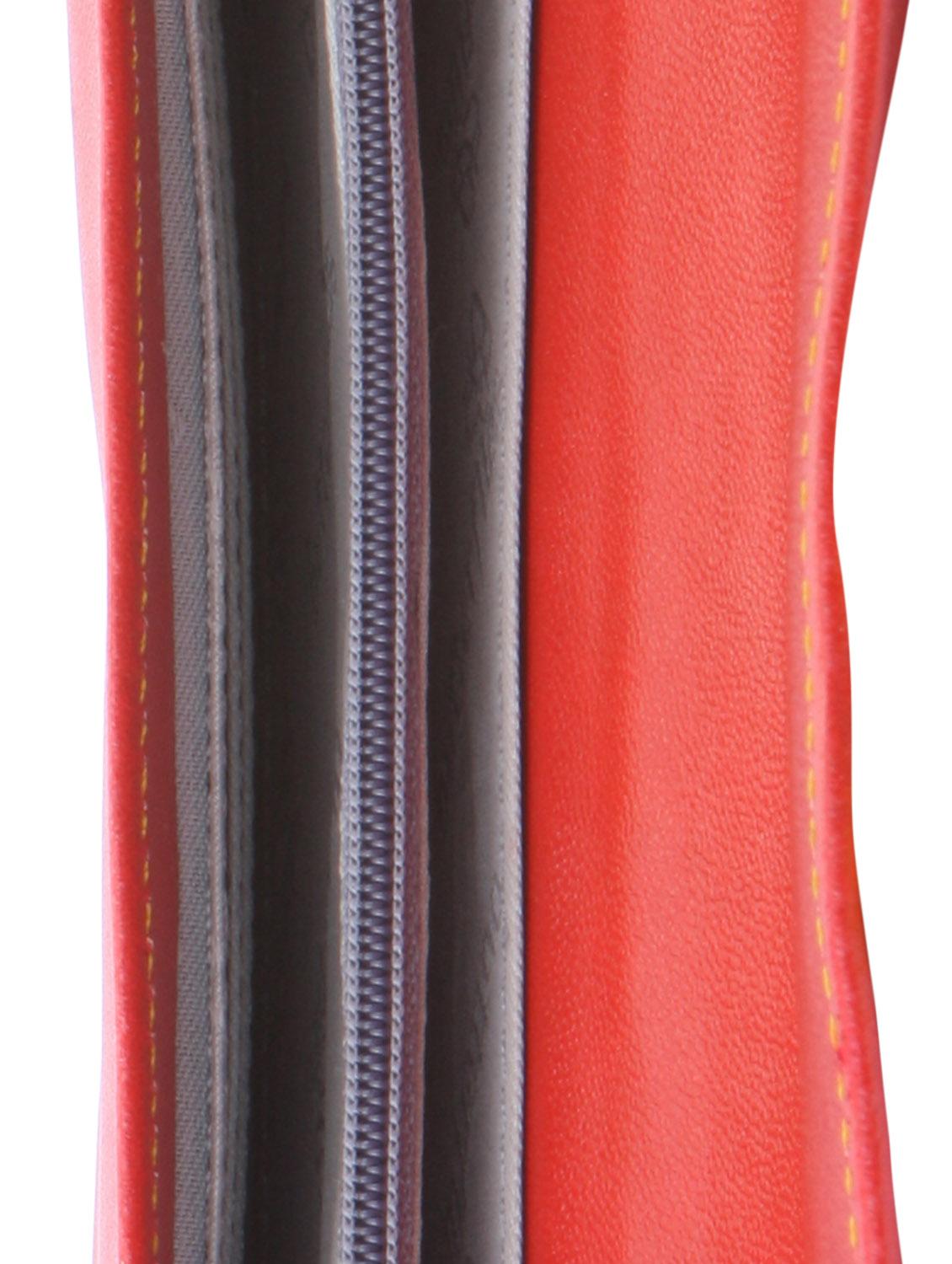 red & yellow flap down wallet - 1008044 - Zoom Image - 3