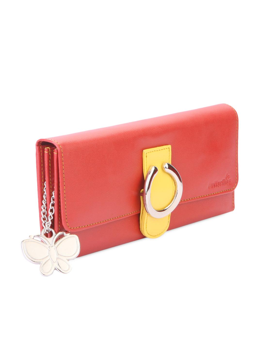 red & yellow flap down wallet - 1008044 - Zoom Image - 5