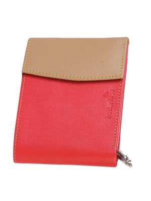 red & beige color block wallet set (set of 2) - 1008084 - Standard Image - 8