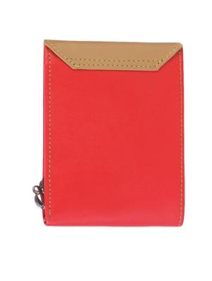 red & beige color block wallet set (set of 2) - 1008084 - Standard Image - 9