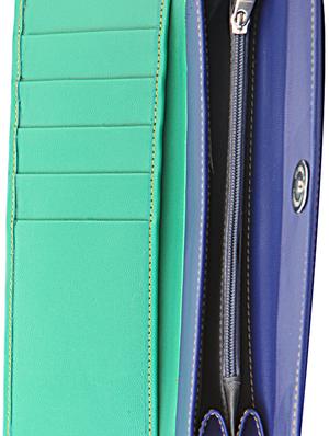 blue & light green color block wallet set (set of 2) - 1008086 - Standard Image - 3