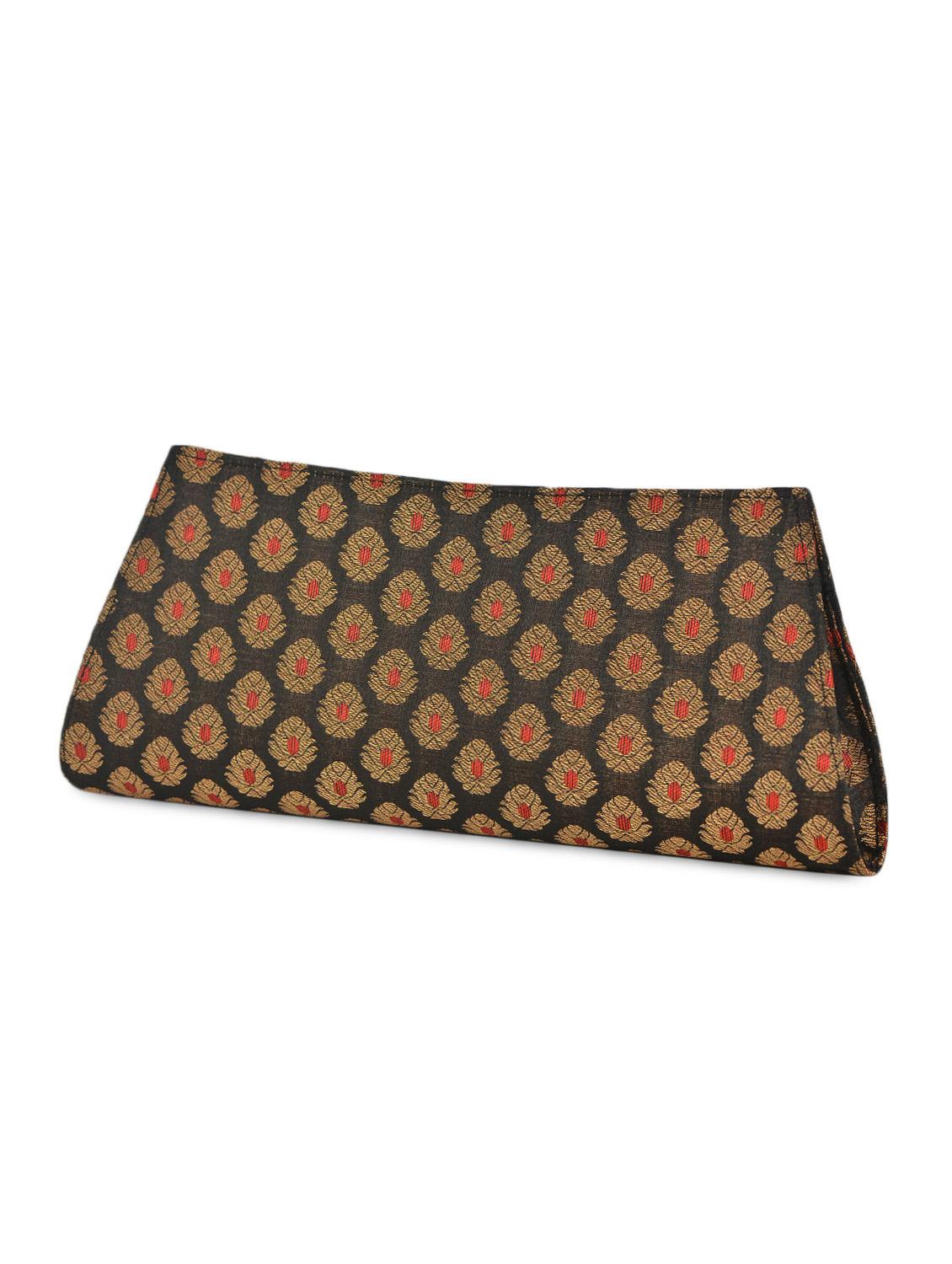 multi color silk clutch - 1009910 - Zoom Image - 5