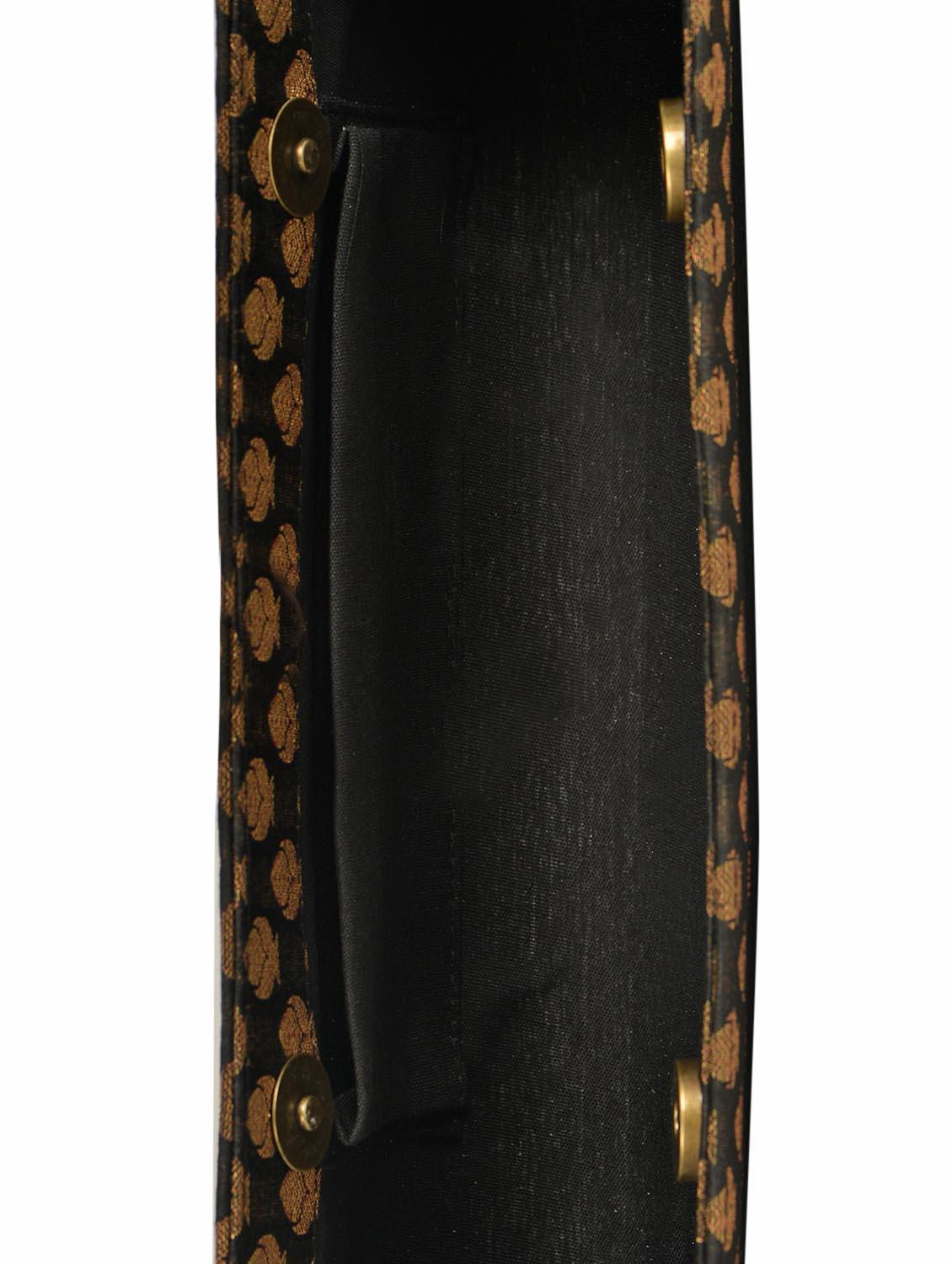 black brocade clutch purse - 1009921 - Zoom Image - 3