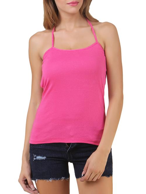 Q-rious Pink Camisole - 10110076 - Very Small Image - 1