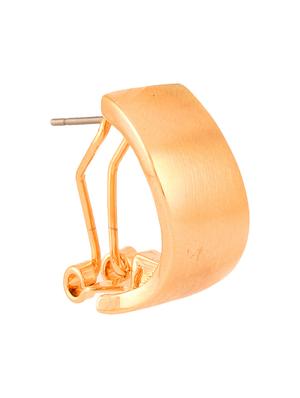 gold metal studs earrings - 10119482 - Standard Image - 2