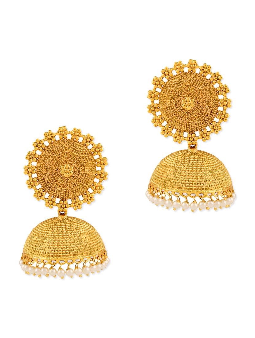 gold copper earring - 10119520 - Zoom Image - 1
