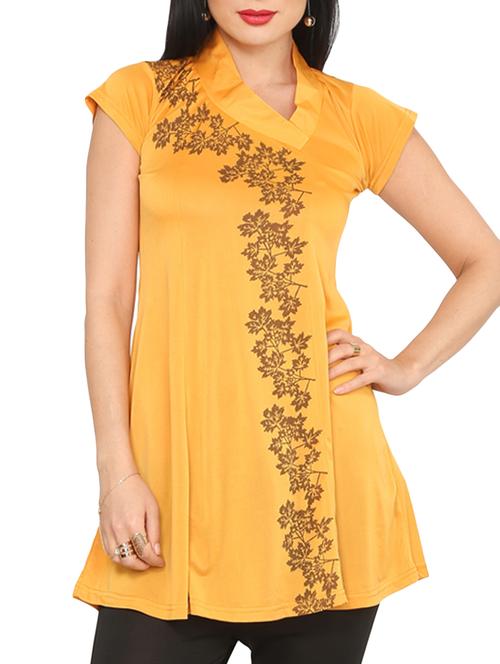 yellow kurti - 10125760 - Standard Image - 1