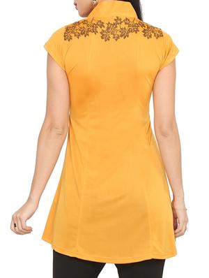yellow kurti - 10125760 - Standard Image - 3