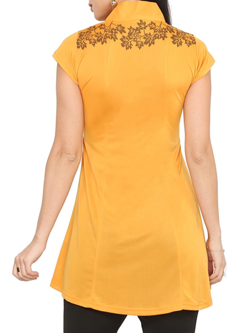 yellow kurti - 10125760 - Zoom Image - 3