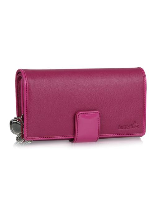 pink leatherette (pu wallet - 10135898 - Standard Image - 1