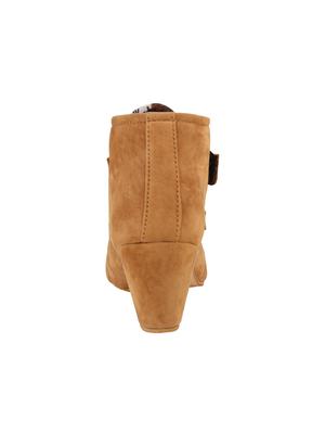 beige suede boot - 10156836 - Standard Image - 3