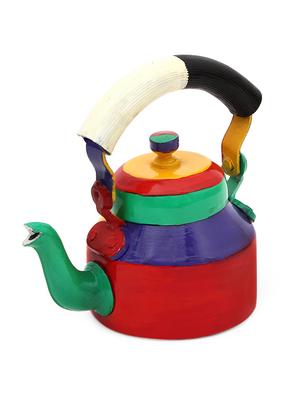 colour block aluminium tea kettle - 1016900 - Standard Image - 2