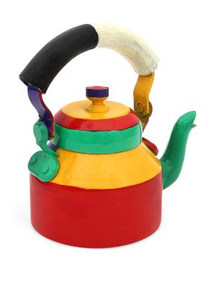 colour block aluminium tea kettle - 1016900 - Standard Image - 5