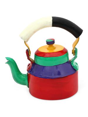 colour block aluminium tea kettle - 1016900 - Standard Image - 6