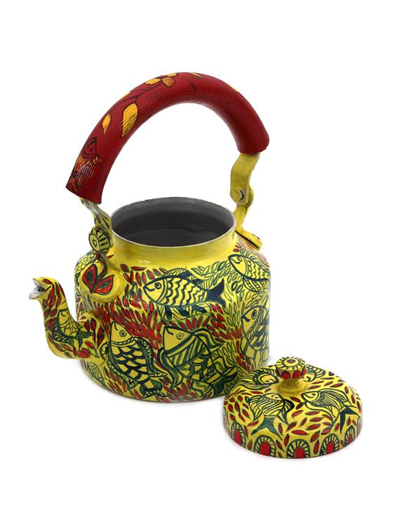 fish print aluminium tea kettle - 1016914 - Zoom Image - 3