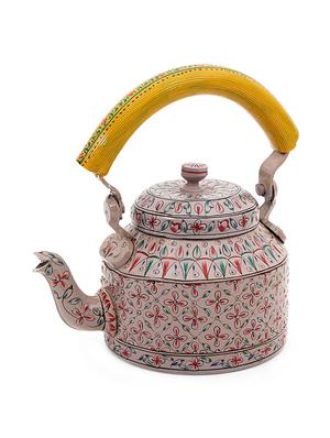 multicoloured painted aluminium tea kettle - 1016916 - Standard Image - 2