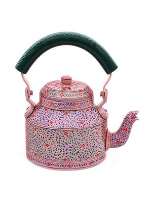 pink painted aluminium tea kettle - 1016918 - Standard Image - 6