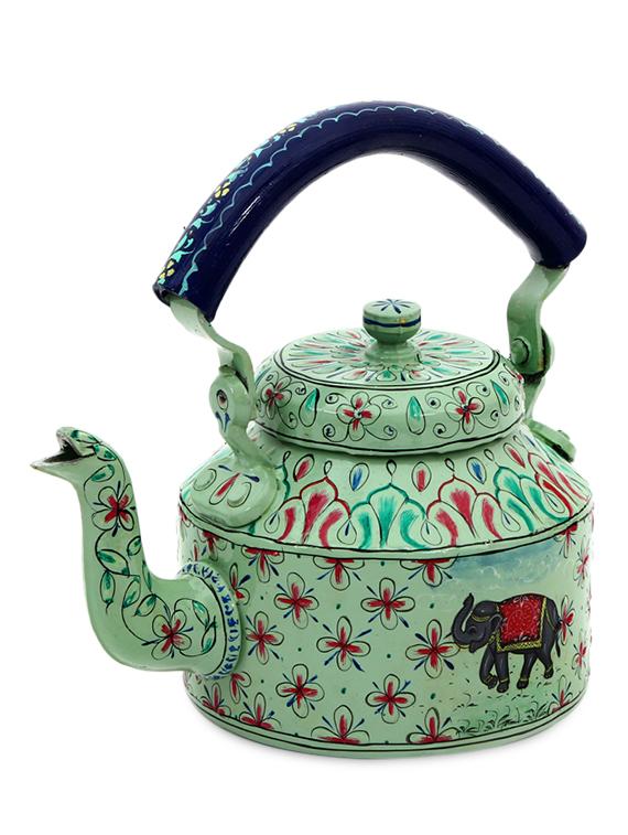 printed aluminium tea kettle - 1016919 - Zoom Image - 1
