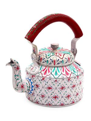 printed aluminium tea kettle - 1016922 - Standard Image - 2