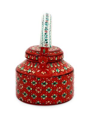 orange painted aluminium tea kettle - 1016926 - Standard Image - 4
